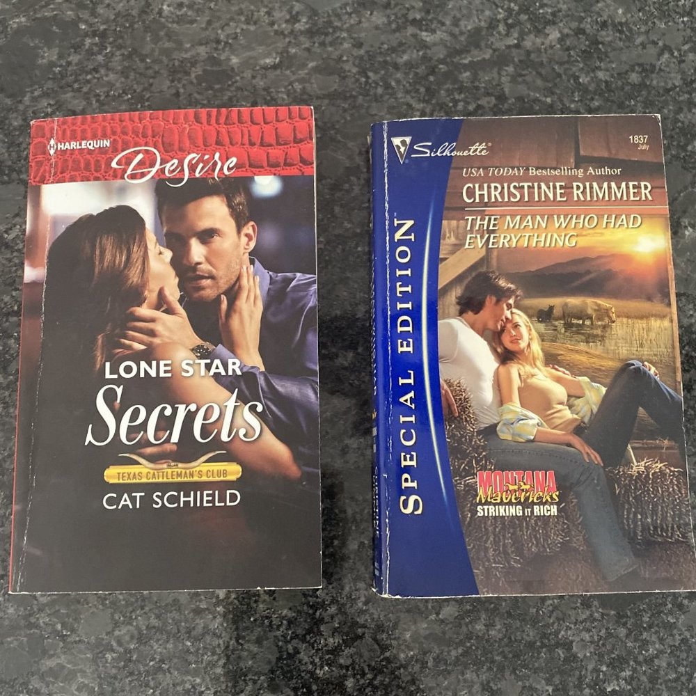 Harlequin Books Set/2 Lonestar Secrets- Montana Mavericks